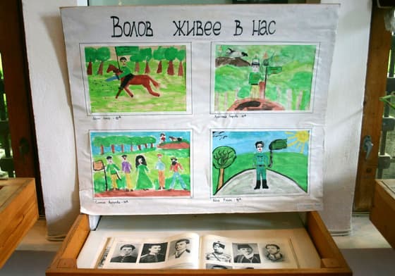 The children’s exhibition “Volov lives in us” at the museum