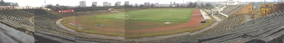 Panayot Volov Stadium in Shumen